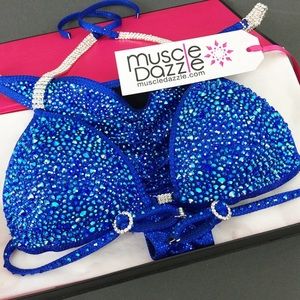 Bikini competition suit & jewelry